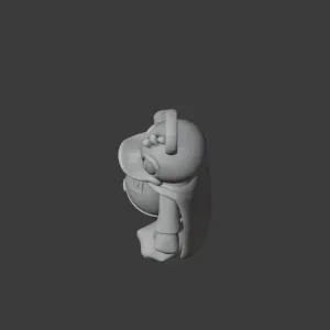 Donald Duck Superman Ring Figure
