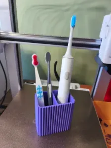 Toothbrush & Toothpaste Holder