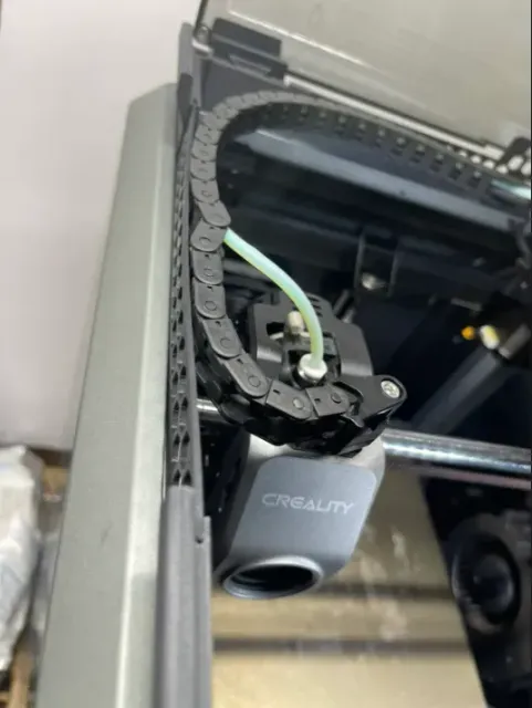 CREALITY K1C SLIM HINGED RISER USES STOCK HARDWARE — Image 5 of 9