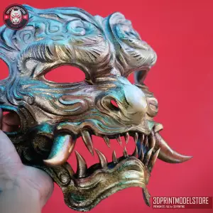 Black Myth Wukong Mask - Oni Hannya Cosplay
