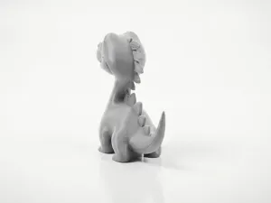 Cute Baby Dragon Figurine Animal 3D Printable