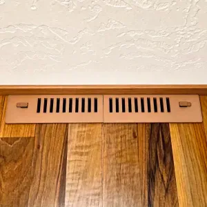 2" Floor Vent Cover That Actually Closes — 3 Sizes + .STEP