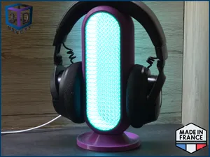 Capsule Lamp Headphone Stand