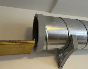 Ventilation pipe endpiece