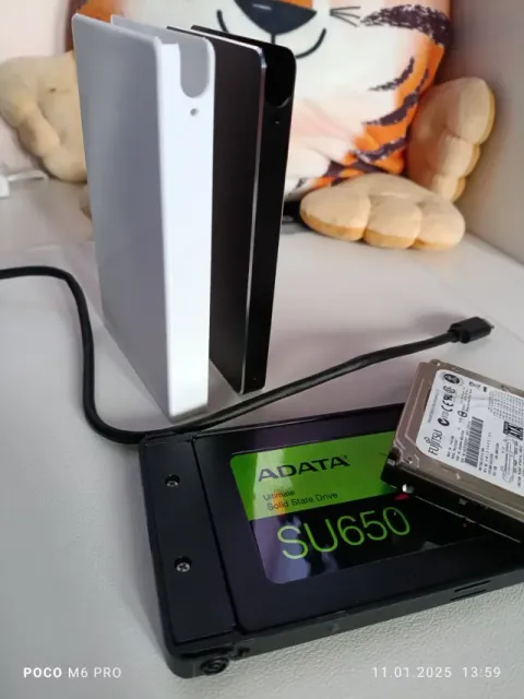 Dexp 2526c Hdd adaptor (12.5mm) + HDD case + Wall Holder