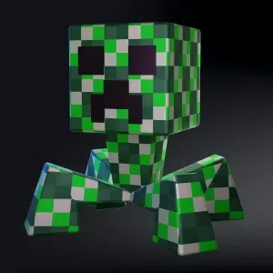 FREE Creeper Minecraft Spider Chibi / Creeper Kawaii, Cute