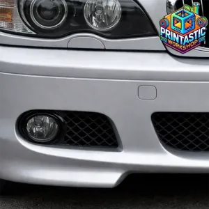 BMW E46 M-TECH FOG LIGHT MESH COVERS – FRONT BUMPER GRILLES