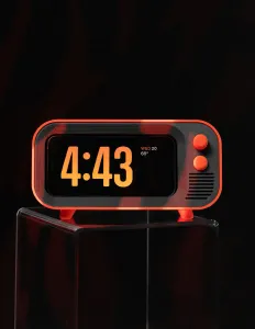 Retro TV iPhone Standby Dock