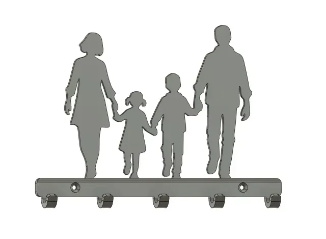 Family Key Holder — Image 3 of 4