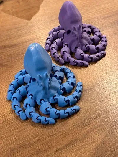 More Realistic Mini Octopus — Фото 2 из 3