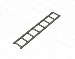 Escaleras para dioramas - Ladder - Multiescala - Escalable