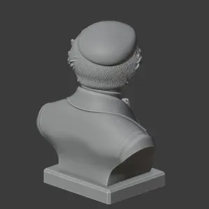 Michael Faraday Bust