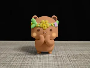 Couple Bear-Flower garland_bubu