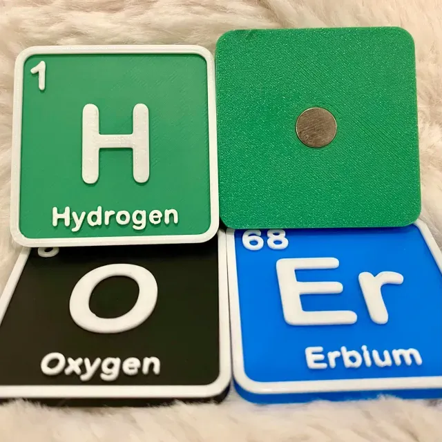 Periodic Table of Elements Magnets - Set of 130 Files! — Фото 3 из 9