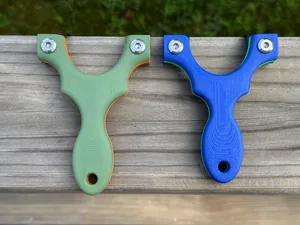 Slingshot with Band Clamps for OTT or TTF