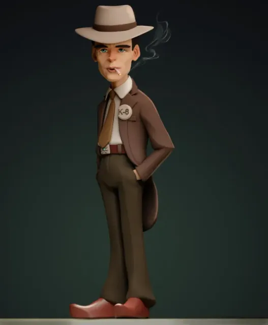Oppenheimer Cillian Murphy Stylized — Фото 2 из 9