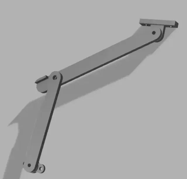 Simple Lid Stay for toy chest or desk — Фото 2 из 9