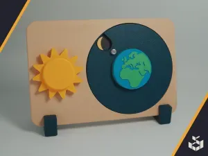 Moon Phase Explorer | Mechanical STEM Model | CFS