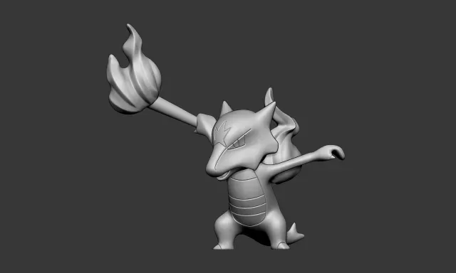 Pokemon - Alolan Marowak with 2 poses — Фото 3 из 9