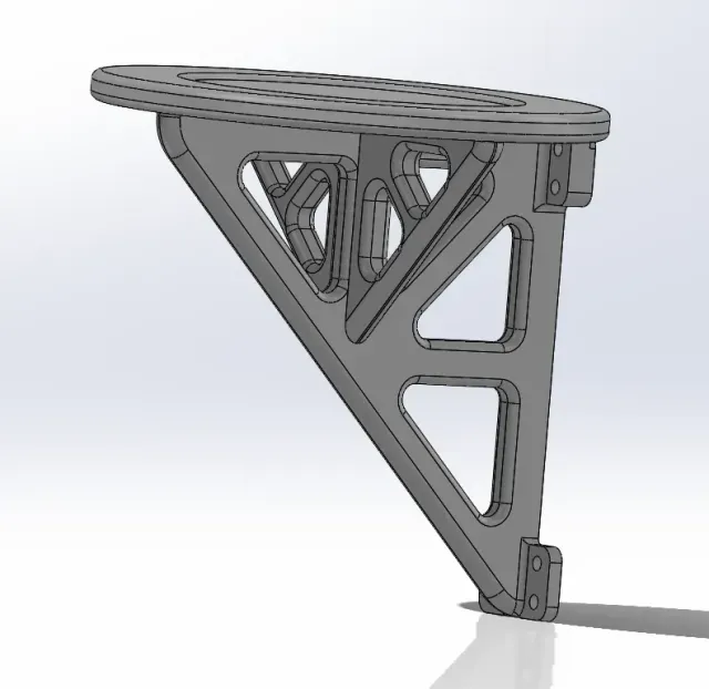Round tabletop