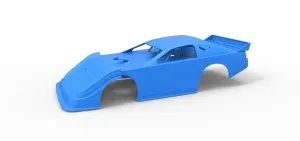 Shell of Australian Super Sedan Version 2 Scale 1:25