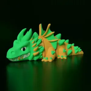 Articulated Dragon Earththorn Cute Flexi