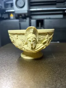 Spartan Warrior Candy Bowl– Greek Battle Bowl