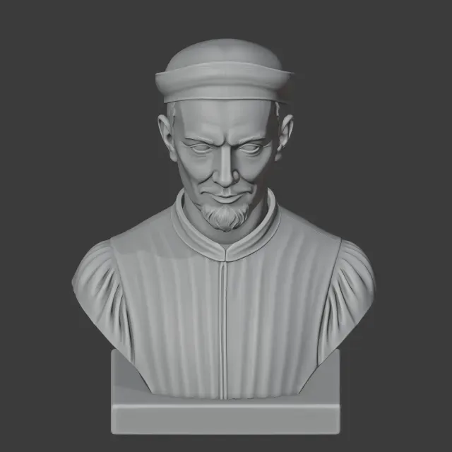 Niccolo Machiavelli Bust — Фото 7 из 8