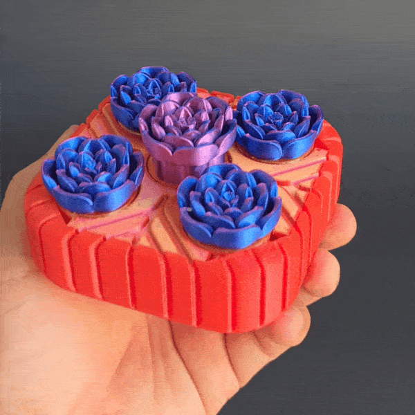 mechanical roses box