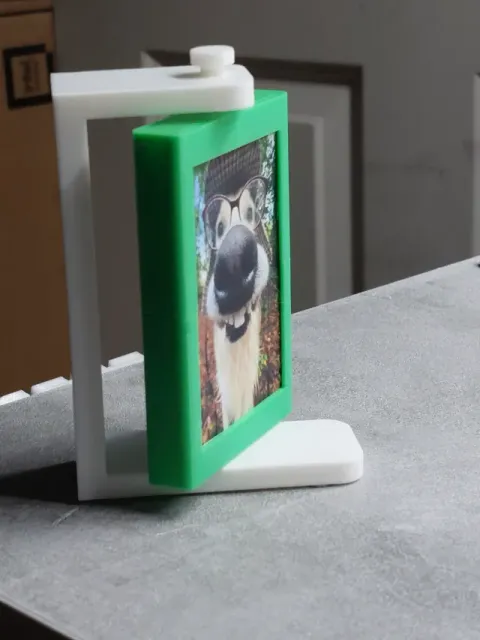 Double-Sided Rotating Photo Frame Picture Frames Home Decor — Image 3 of 3