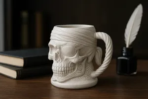 Pirate Skull Beer Mug