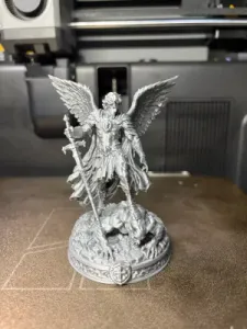 Archangel Michael Defeating the Demon-Epic Statue