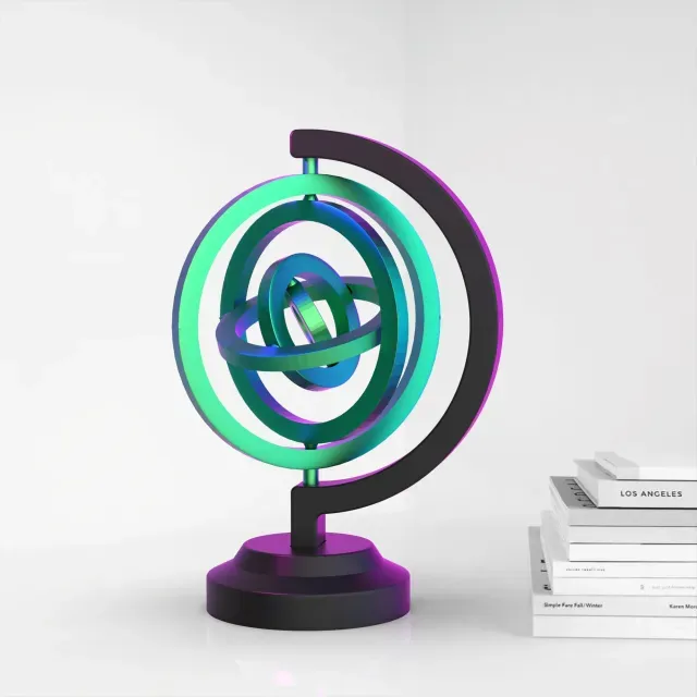 Gyroscope Fidget, Desktop Gyroscope Model, 3D Desk Toys — Фото 2 из 7
