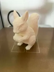 Cute Squirrel with Acorn- 3D Print Model