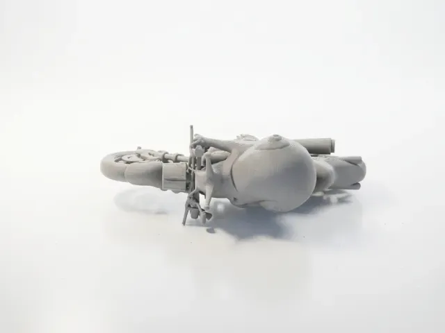 Snail Biker Figurine Animal Sculpture 3D Printable — Фото 3 из 5