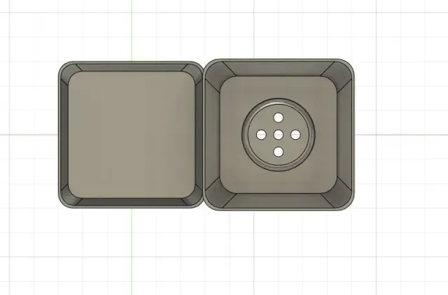 Square plant pot with water tray — Image 2 of 4