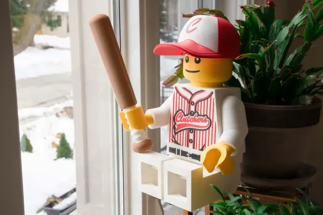 ⚾ Baseball Player Giant Minifigure (16") – Step Up to the Plate — Фото 3 из 9
