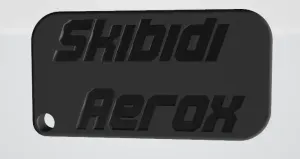 Skibidi Aerox Anhänger 5