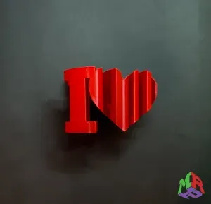 Text Flip - I Love You