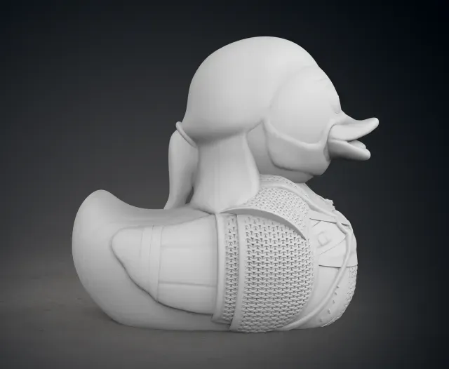 Cute Geralt of Rivia "The Witcher" Rubber Duck — Фото 8 из 9