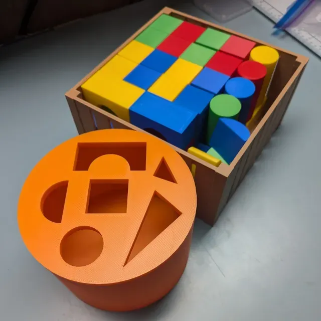 Building Blocks and Shape Sorter: Pre-School Age — Image 2 of 9