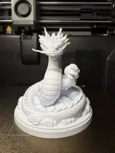 Spiral Guardian Dragon – Highly Detailed Mythical