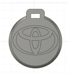 Pendentif porte clé Toyota 2 / Toyota 2 Key ring ornement