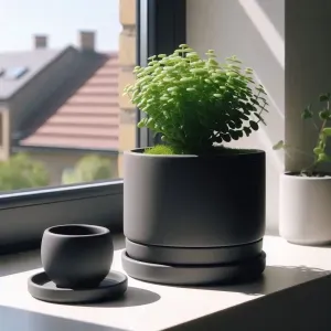 Design Plant Pot with Saucer