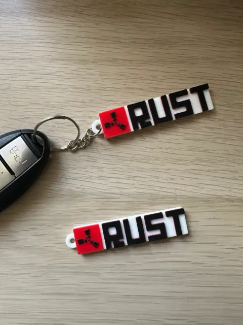 Rust the survival videogame keychain — Фото 2 из 4