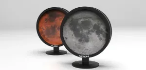 "Moon-Mars Table Top Decor"