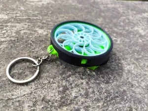 "Flywheel Illusion Fidget Toy"