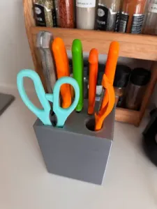 Kitchen knife set holder