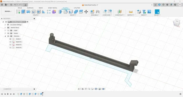Male-to-Male Tow Bar for Two Tractors — Image 3 of 5