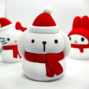Christmas Special - Pompompurin Snowman